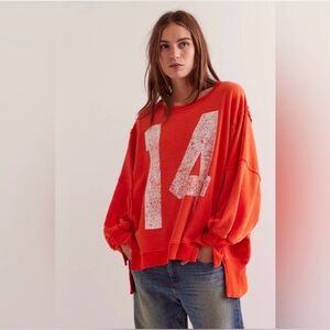 Free People Camden Graphic Pullover